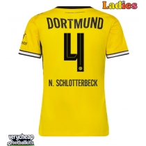 Borussia Dortmund Nico Schlotterbeck #4 Replica Home Shirt Ladies 2026-27 Short Sleeve